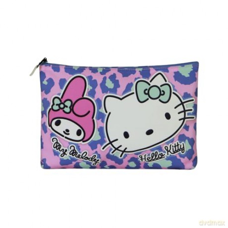 Sanrio Soleil Toiletry Bag Hello Kitty Safari Pink