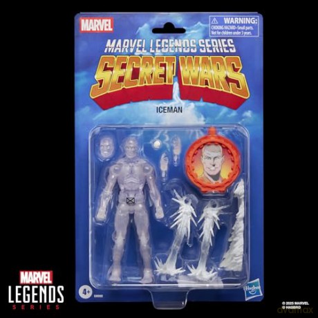 Secret Wars Marvel Legends Retro Action Figure Iceman 15 cm