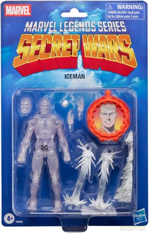 Secret Wars Marvel Legends Retro Action Figure Iceman 15 cm