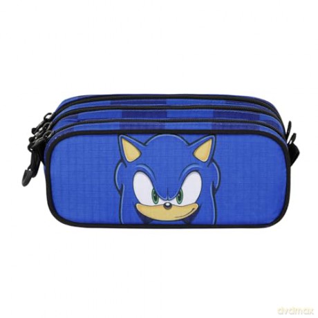 Sonic - The Hedgehog Fan Trick Pencil case 2.2 SEGA Sight Blue