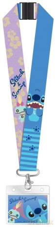 Stitch Deluxe Lanyard with Card Holder