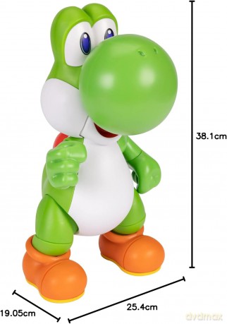 Super Mario Talking Action Figure Let's Go! Yoshi! 36 cm