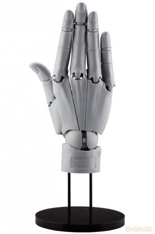 Takahiro Kagami PVC Artist Support Item Hand 1/1 Model/R Gray 21 cm