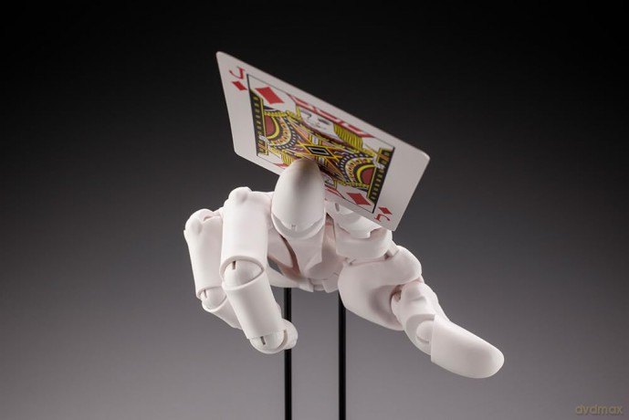 Takahiro Kagami PVC Artist Support Item Hand 1/1 Model/R White 21 cm