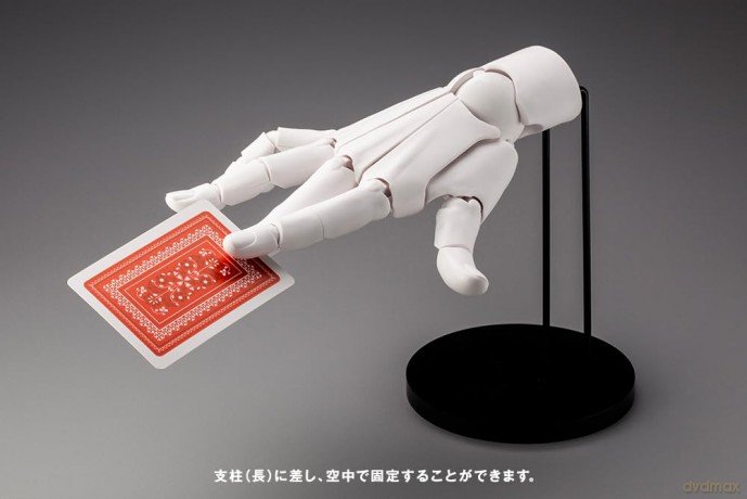 Takahiro Kagami PVC Artist Support Item Hand 1/1 Model/R White 21 cm