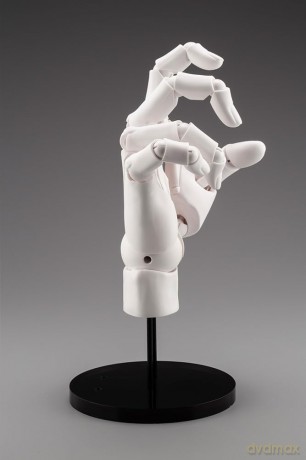Takahiro Kagami PVC Artist Support Item Hand 1/1 Model/R White 21 cm