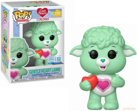 The Care Bears POP! Animation Vinyl Figure Gentle Heart Lamb 9 cm