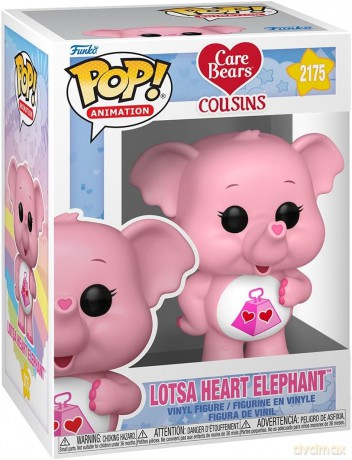 The Care Bears POP! Animation Vinyl Figure Lotsa Heart Elephant 9 cm