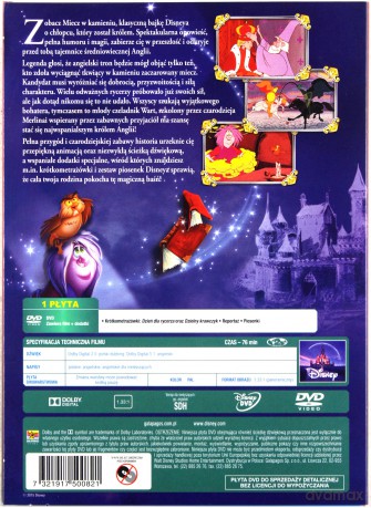 Miecz w kamieniu [DVD] 