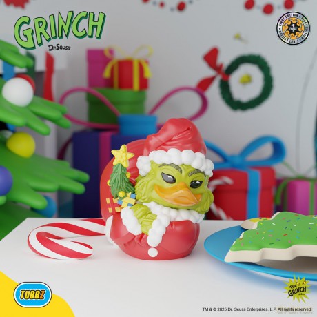 The Grinch Tubbz PVC Figure Santa Outfit 1st Edition 10 cm