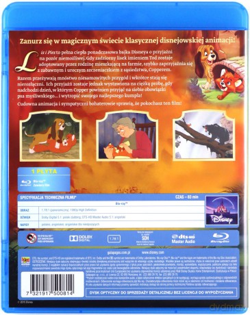 Lis i Pies [Blu-Ray]