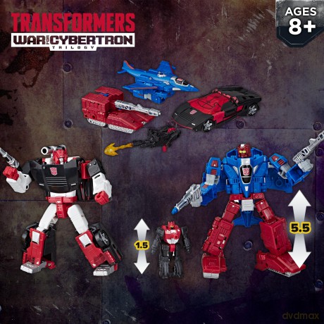 Transformers Generations War for Cybertron: Siege Action Figure 3-Pack Autobot Alphastrike Counterforce