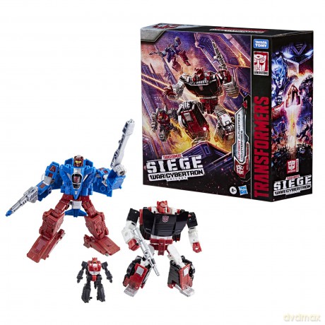 Transformers Generations War for Cybertron: Siege Action Figure 3-Pack Autobot Alphastrike Counterforce