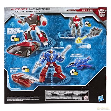 Transformers Generations War for Cybertron: Siege Action Figure 3-Pack Autobot Alphastrike Counterforce