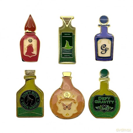Wicked Enamel Pins Potion Bottles Blind Display (18)