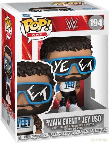 WWE POP! Vinyl Figure "Main Event" Jey Uso 9 cm