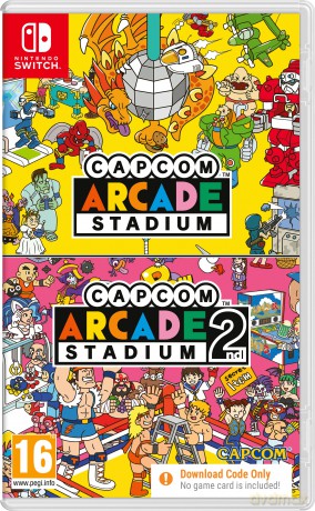 Capcom Arcade Stadium 1 and 2 (Code in a box) [GRA SWITCH]