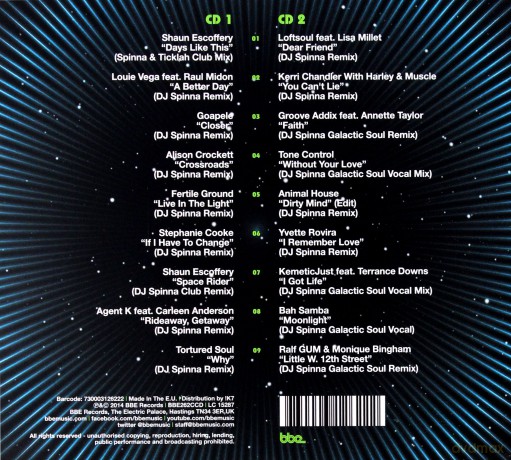DJ Spinna Presents The Sound Beyond Stars [2CD]