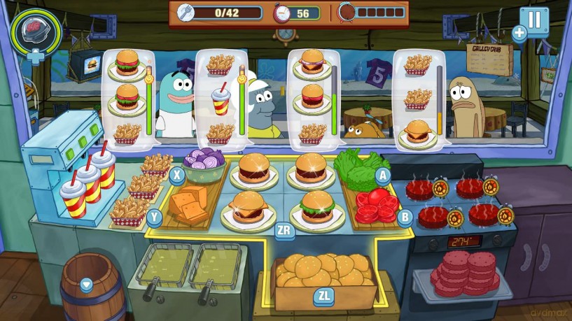 SpongeBob: Krusty Cook-off (Code in a Box) [GRA SWITCH]