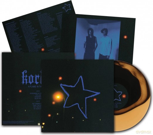 Korine: A Flame In The Dark (Gold/Black Swirl) [Winyl]