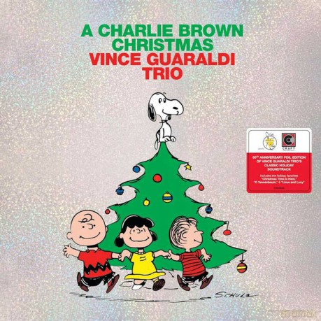 Vince Guaraldi Trio: Charlie Brown Christmas (60th Anniversary) (Holographic Foil Sleeve) [Winyl]