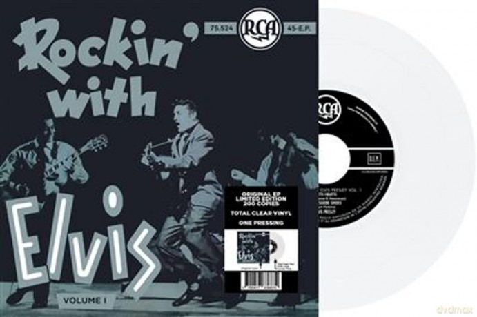 Elvis Presley: Ep Etranger Ndeg19 - Rockin With Elvis (Volume I) (Belgium) (Clear) [Winyl]