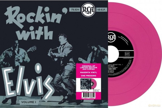 Elvis Presley: Ep Etranger Ndeg19 - Rockin With Elvis (Volume I) (Belgium) (Magenta) [Winyl]