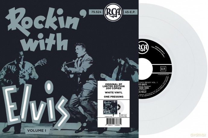 Elvis Presley: Ep Etranger Ndeg19 - Rockin With Elvis (Volume I) (Belgium) (White) [Winyl]