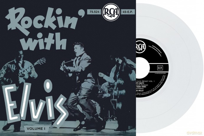 Elvis Presley: Ep Etranger Ndeg19 - Rockin With Elvis (Volume I) (Belgium) (White) [Winyl]