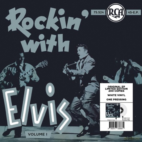 Elvis Presley: Ep Etranger Ndeg19 - Rockin With Elvis (Volume I) (Belgium) (White) [Winyl]