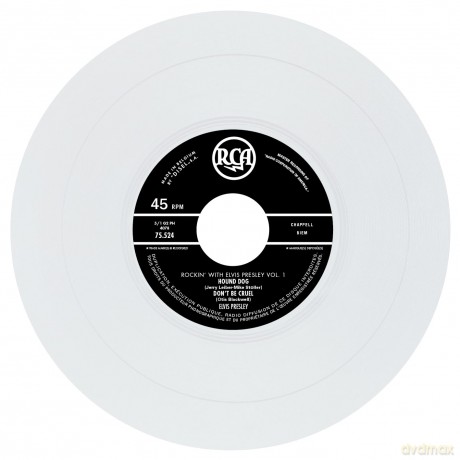 Elvis Presley: Ep Etranger Ndeg19 - Rockin With Elvis (Volume I) (Belgium) (White) [Winyl]