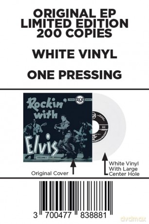 Elvis Presley: Ep Etranger Ndeg19 - Rockin With Elvis (Volume I) (Belgium) (White) [Winyl]