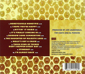 Jim Lauderdale: Honey Songs [CD]