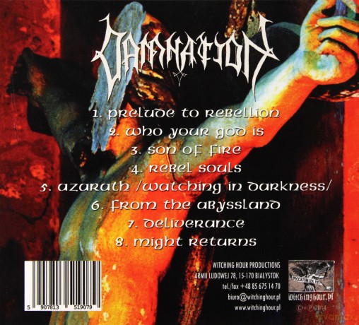 Damnation: Rebel Souls [CD]