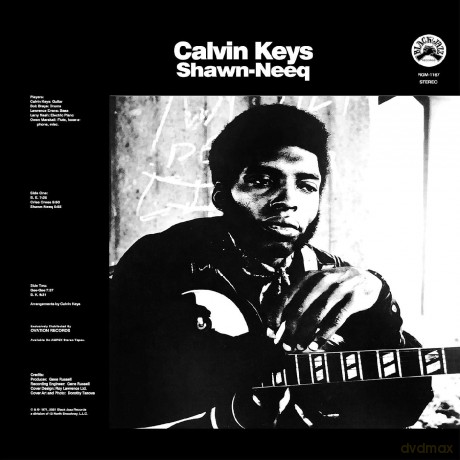 Calvin Keys: Shawn-Neeq (Blue/Black Swirl) [Winyl]