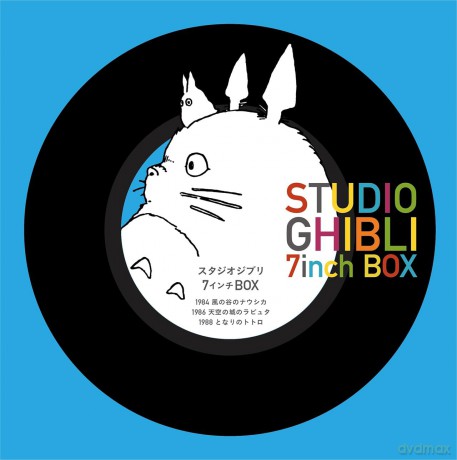 Studio Ghibli 7Inch Box (Clear Blue) [Winyl]