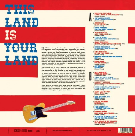 This Land Is Your Land - The Original Songs Behind The Boss Covers (Blue) [Winyl]