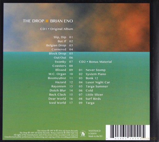 Brian Eno: The Drop [2CD]