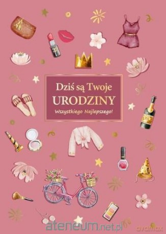 Karnet Urodziny dla niej