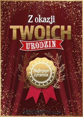 Karnet Urodziny