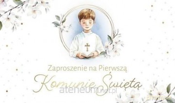 Zaproszenie Komunia (10szt)