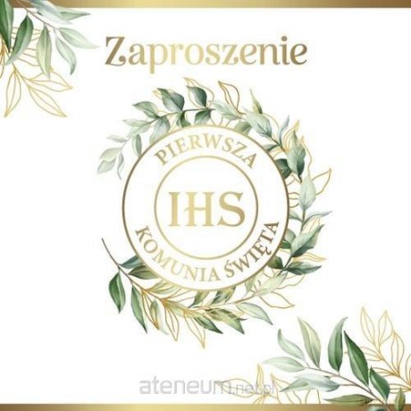 Zaproszenie Komunia (10szt)