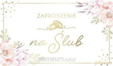 Zaproszenie Ślub (10szt)