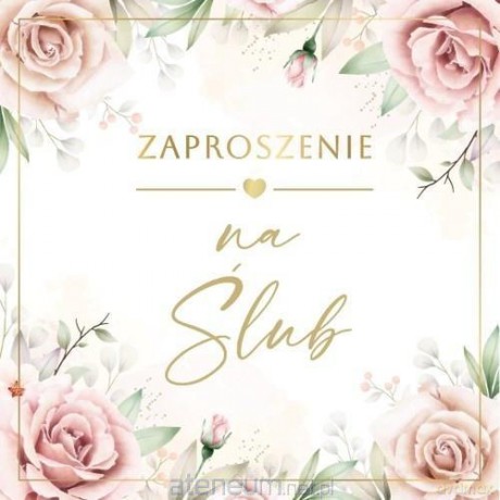 Zaproszenie Ślub (10szt)