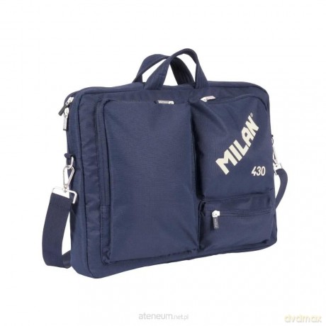 Torba na laptopa niebieska