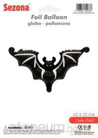 Balon Halloween Nietoperz 62x32cm