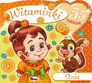 Ania Witaminki Z Naklejkami - Mariola Budek [KSIĄŻKA]