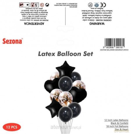 Balony 12szt