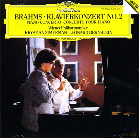 Zimerman: Brahms - Piano Concerto No 2 [CD]