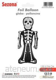 Balon Halloween Szkielet 150x94cm